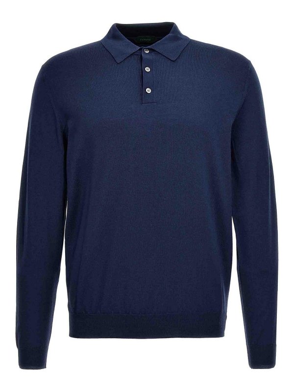 ZANONE: Polos - Polo - Azul