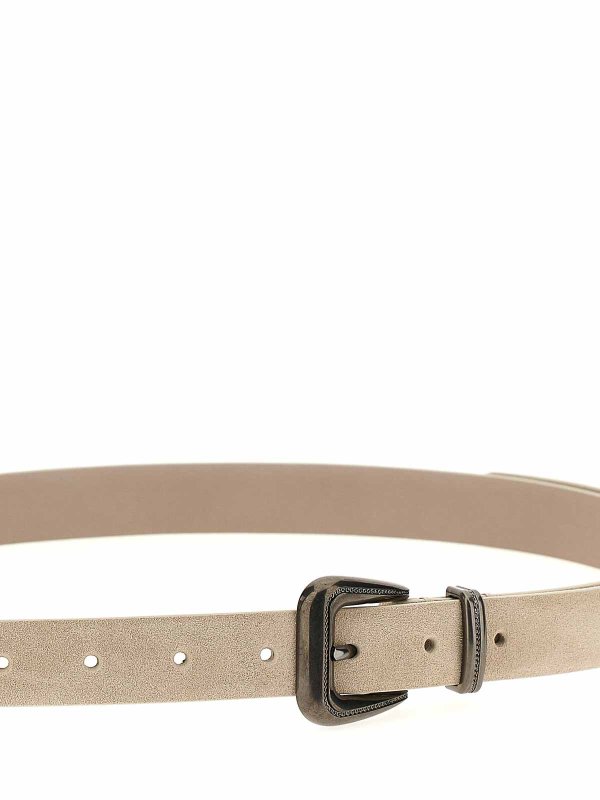 The Best Shops BRUNELLO CUCINELLI: belts - Suede belt