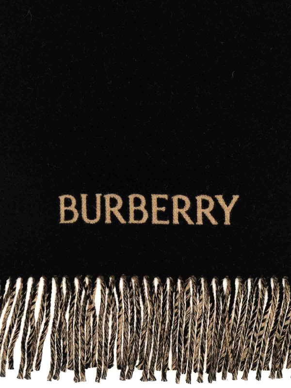The Best Shops BURBERRY: scarves - Logo scarf