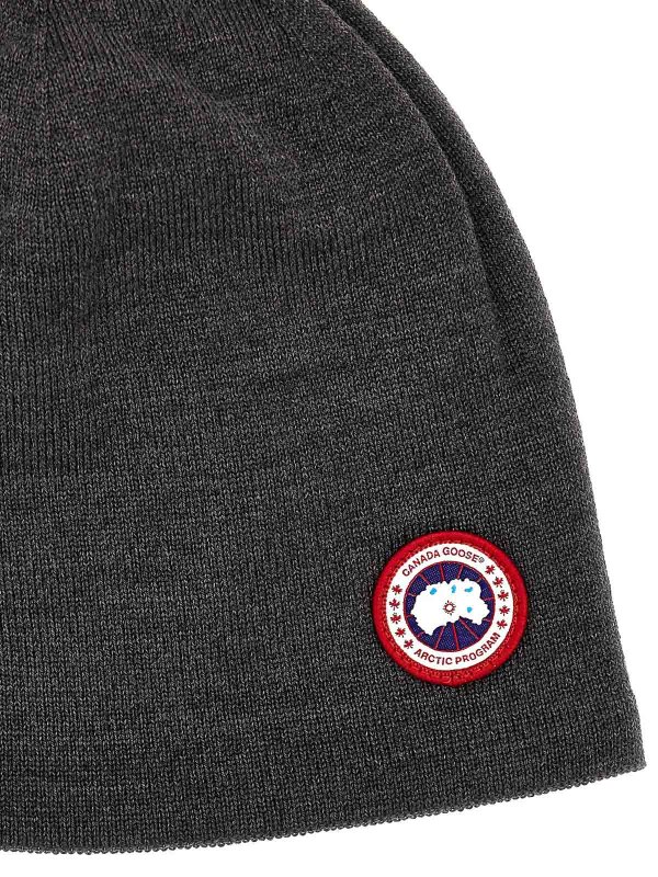 The Best Shops Canada Goose: hats & caps - Logo patch cap