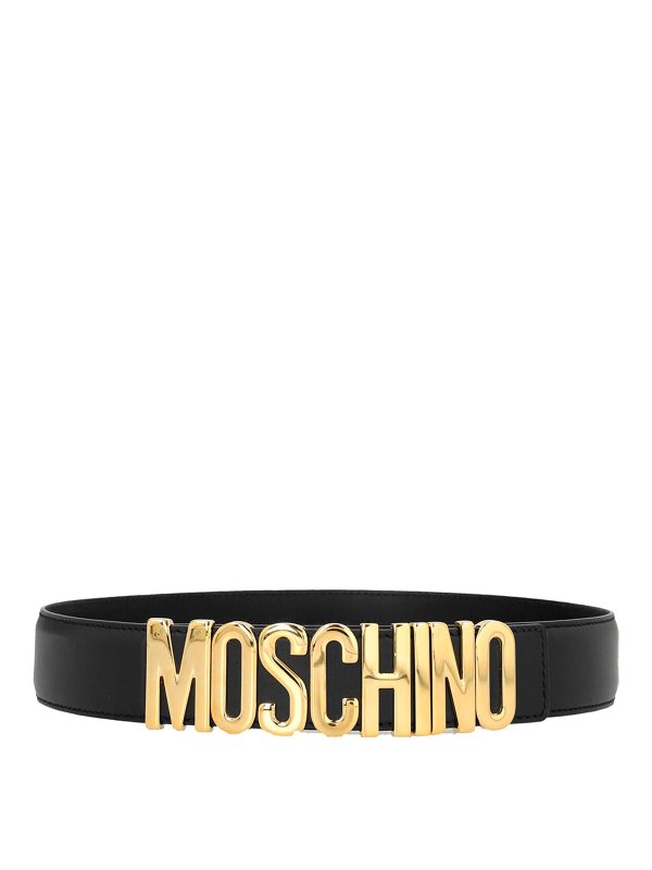 MOSCHINO: ベルト - ベルト - 黒