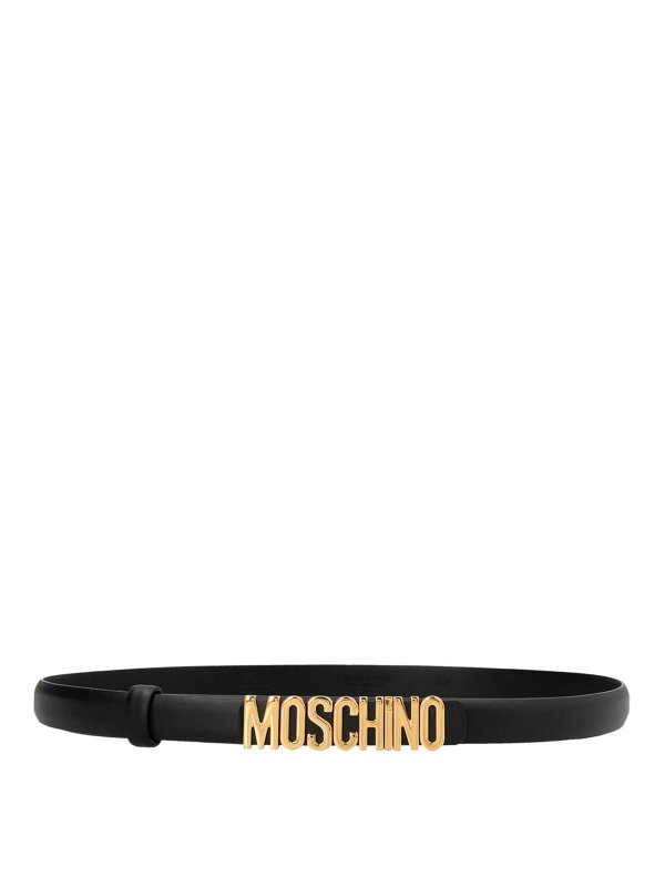 MOSCHINO: ベルト - ベルト - 黒