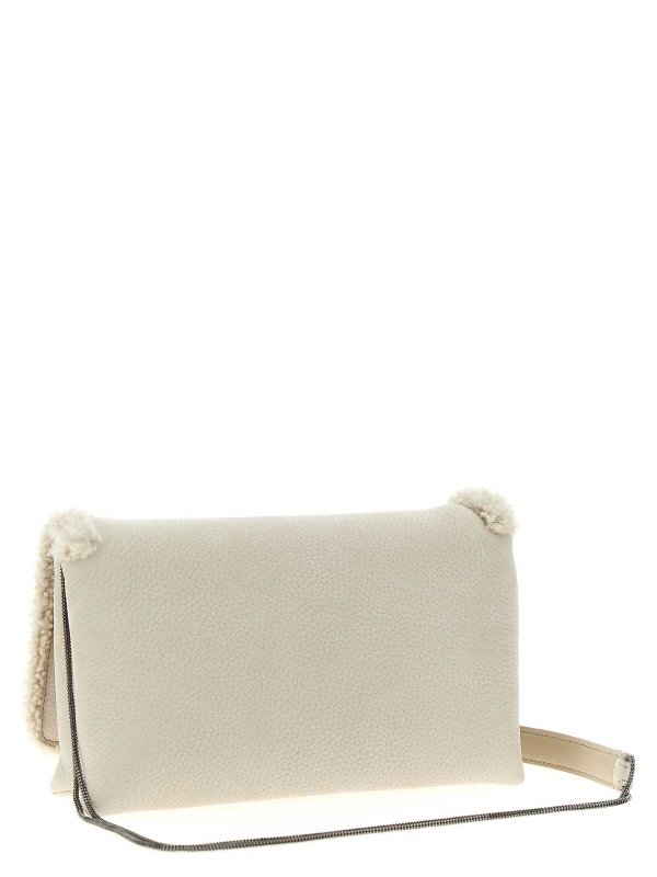 Housse De Rangement Brunello Cucinelli Pour Vêtements - Sac à Poussière Zippé Gris