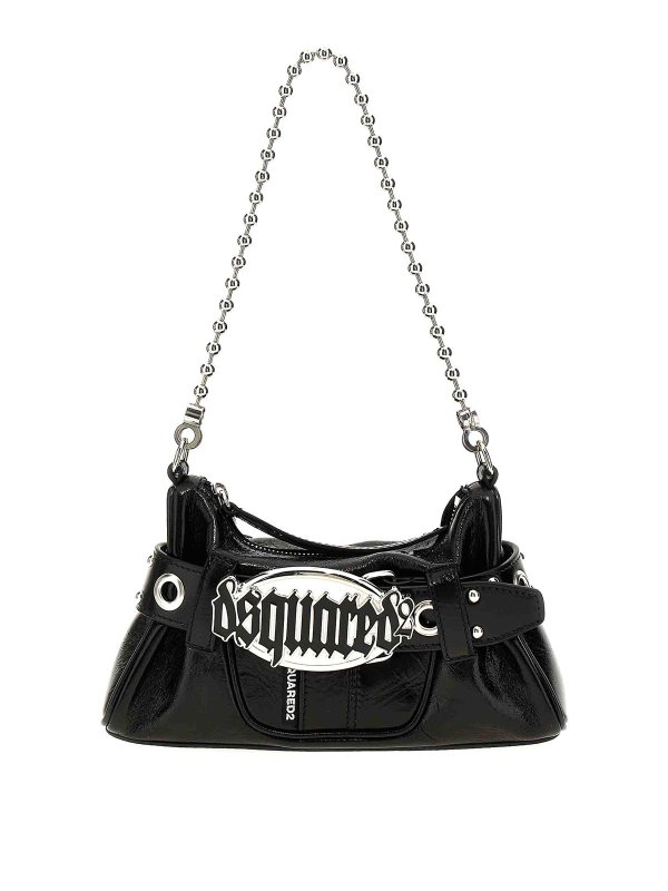 DSQUARED2: cross body bags - gothic dsquared2 belt shoulder bag