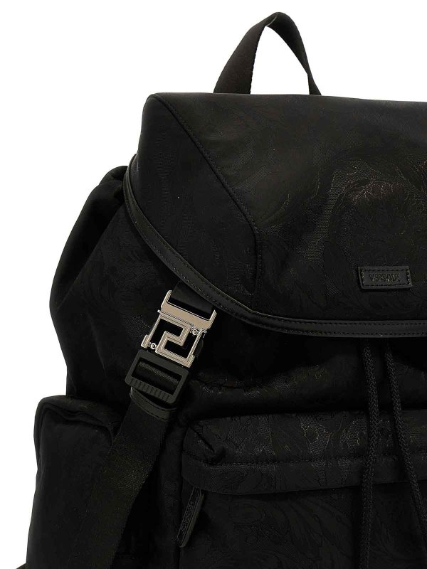 The Best Shops VERSACE: backpacks - neo nylon jacquard backpack