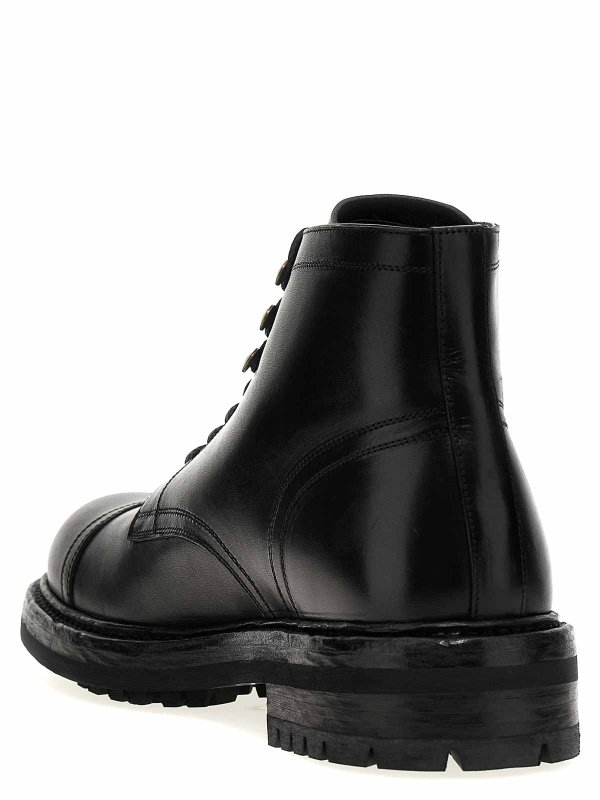 DOLCE & GABBANA: ankle boots online - Leather ankle boots