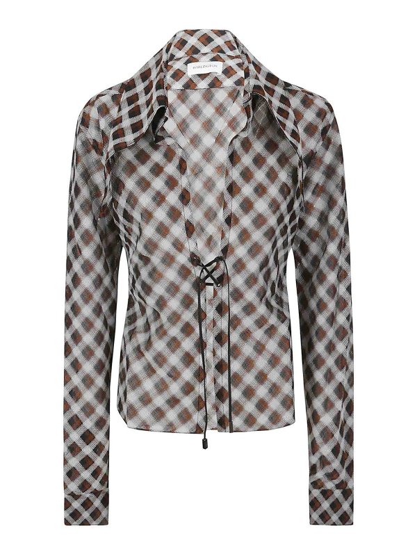 16 ARLINGTON: シャツ - シャツ - ブラウン