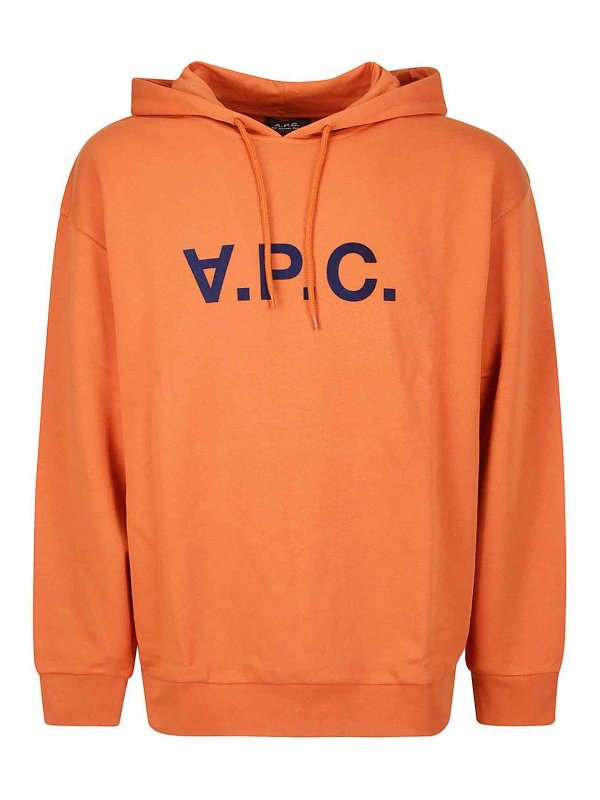 A.P.C.: Sweatshirts & Pulls - Sweat-Shirts - Orange