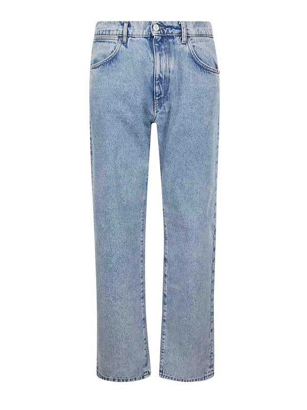 AMISH: Jeans Rectos - Vaqueros Rectos - Azul Claro