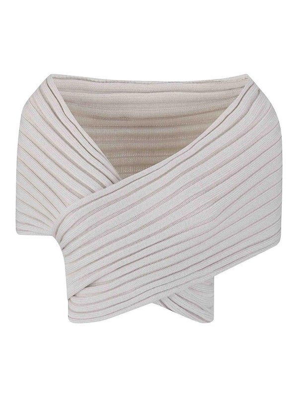 ARCHIVIOB: Suéteres con cuello pico - Suéter Cuello Redondo - Gris