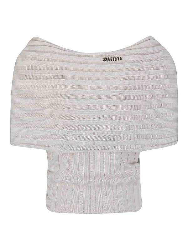 ARCHIVIOB: Suéteres con cuello pico online - Suéter Cuello Redondo - Gris