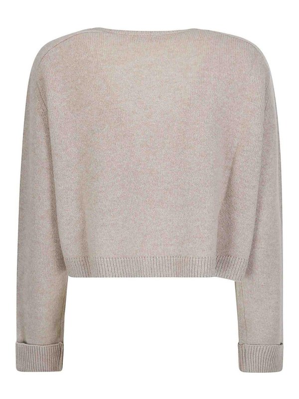 BE YOU: クルーネック online - クルーネック - ベージュ