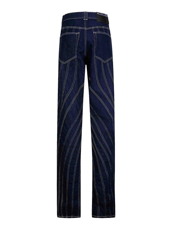 MUGLER: カジュアルトラウザー online - カジュアルパンツ - ダークウォッシュ