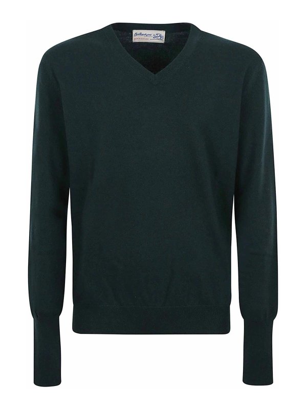BALLANTYNE: v necks - V neck pullover