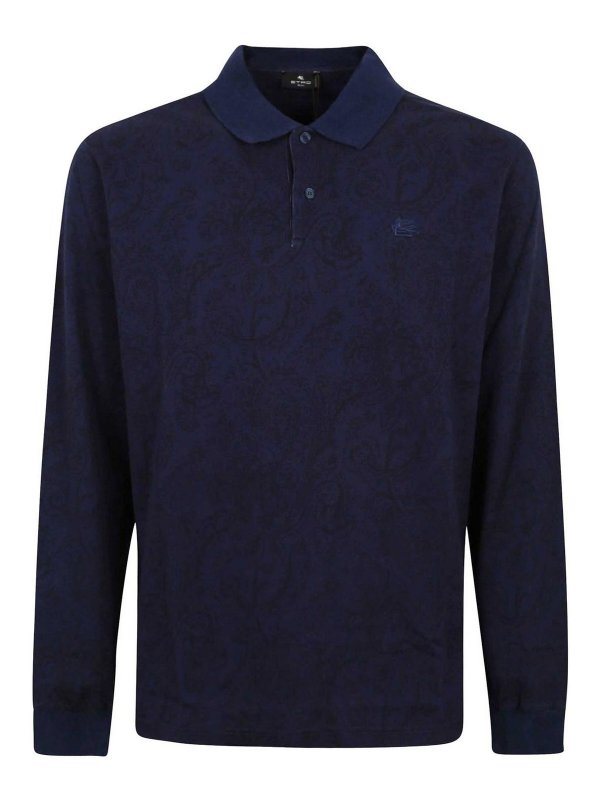 ETRO: polo shirts - Polo rome s/l