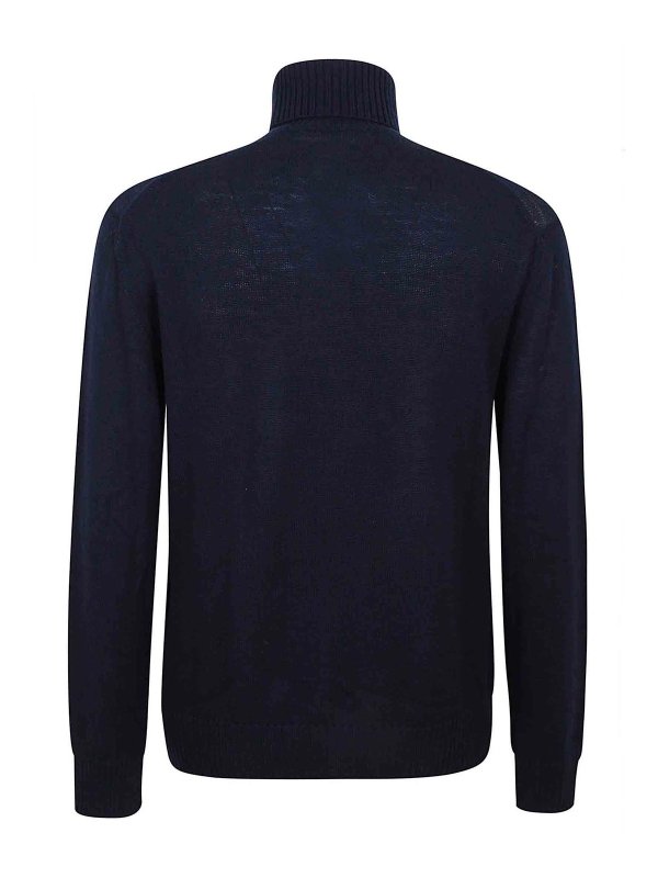 JIL SANDER: Strickpullover mit Rundhalsausschnitt online - Rundhalspullover - Grau