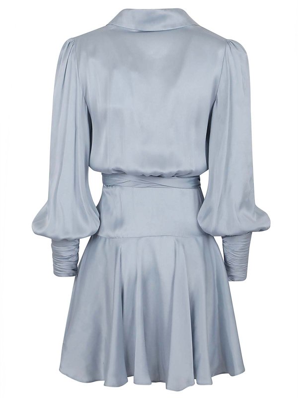 ZIMMERMANN: ニーレングスドレス online - 膝丈ドレス - ブルー