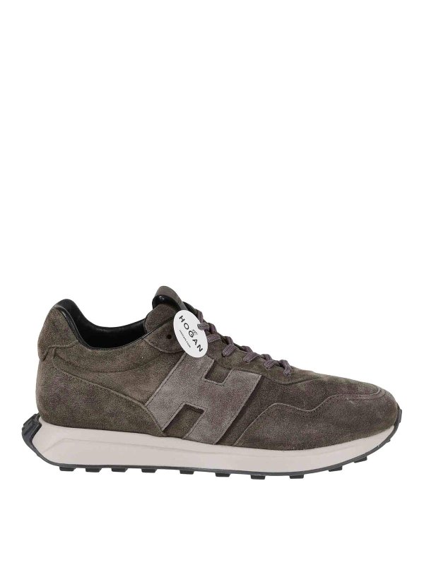 HOGAN: trainers - H601 allacciato h patch