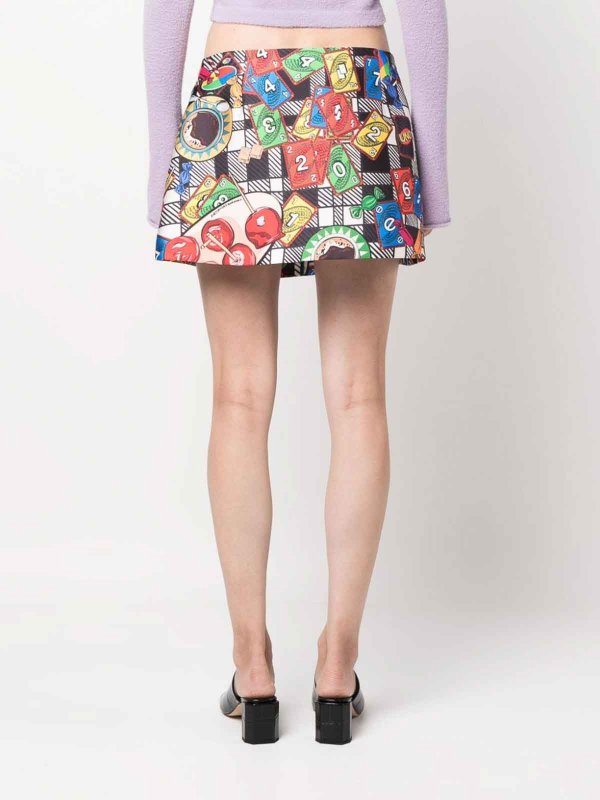 The Best Shops ALESSANDRO ENRIQUEZ: Faldas media pierna y semilargas - Falda Semilarga - Blanco