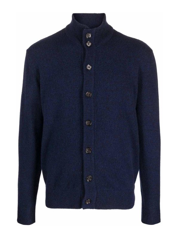 ALTEA: cardigans - Turtle-neck cardigan