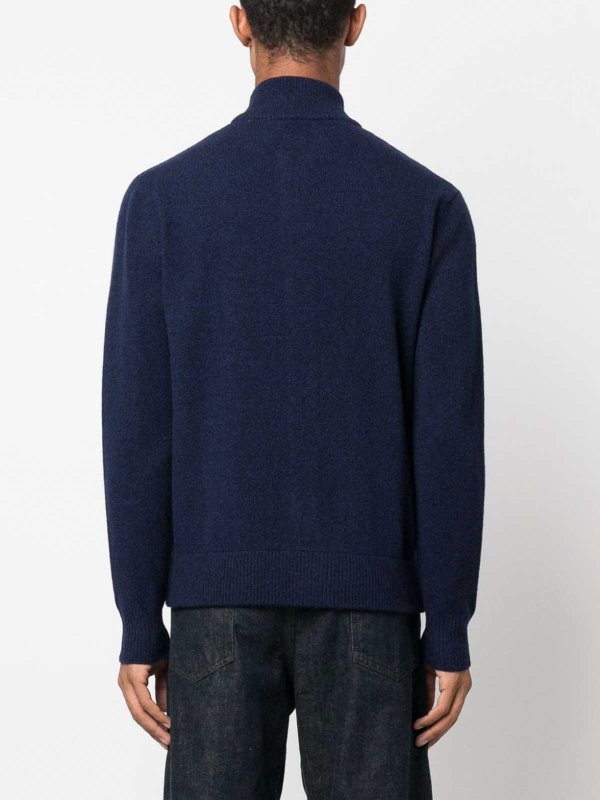 The Best Shops ALTEA: cardigans - Turtle-neck cardigan