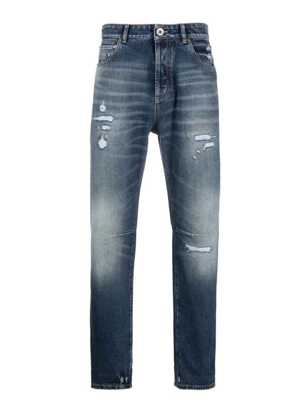 BRUNELLO CUCINELLI: bootcut jeans - Jeans