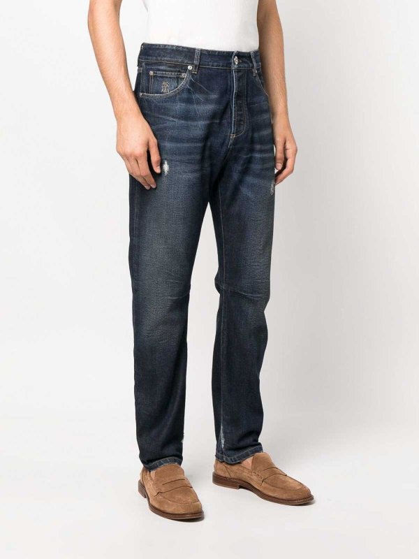 The Best Shops BRUNELLO CUCINELLI: Hosen Shorts - Shorts - Helles Jeansblau