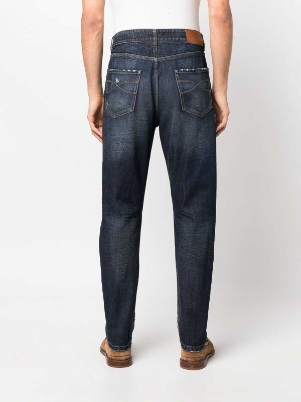Shorts - Helles Jeansblau shop online: BRUNELLO CUCINELLI