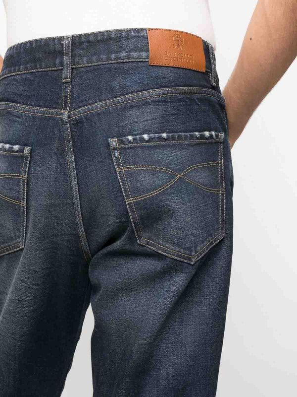 BRUNELLO CUCINELLI buy online Shorts - Helles Jeansblau