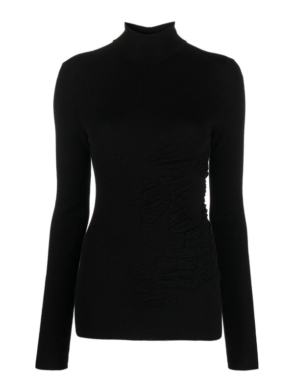 BURBERRY: タートルネック - タートルネック/ポロネック - 黒