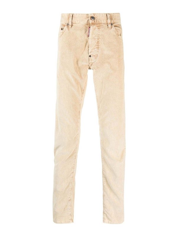 DSQUARED2: straight leg jeans - 5-pocket jeans