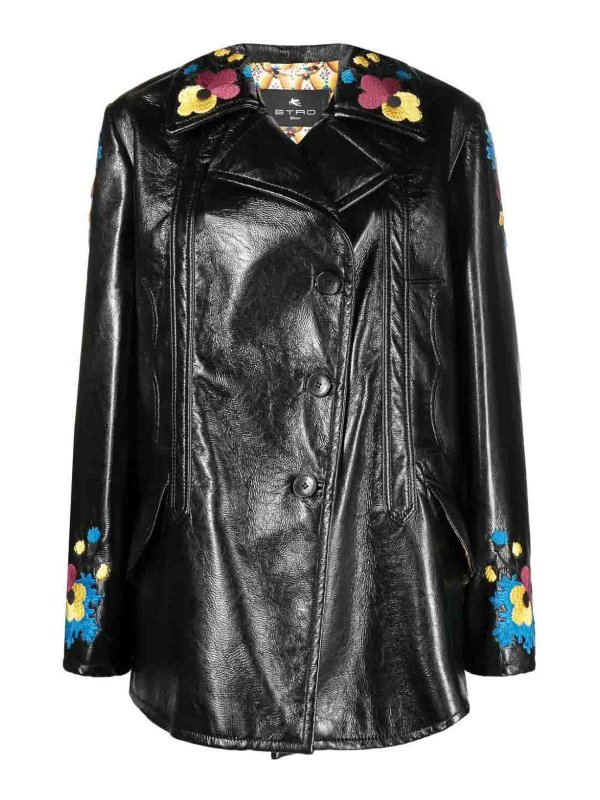ETRO: giacche casual - Giacca di pelle