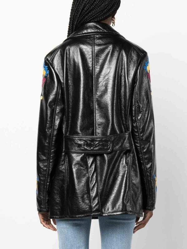 Giacca di pelle shop online: ETRO