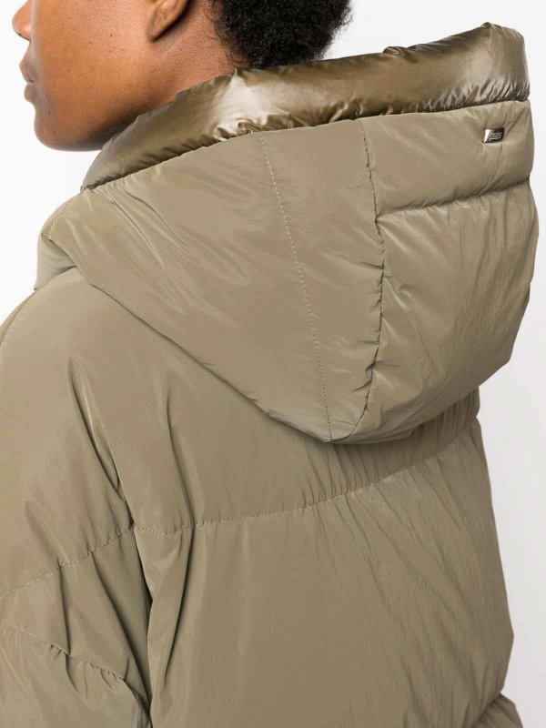 HERNO buy online `mat glaze` padded jacket