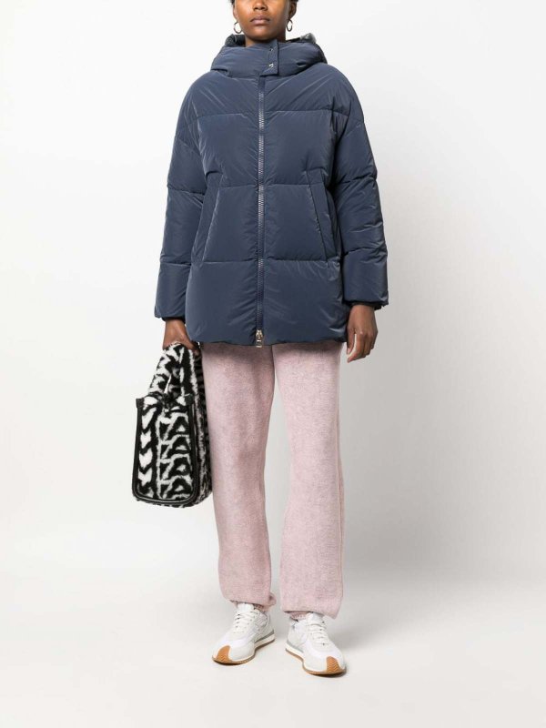 HERNO: casual jackets online - `mat glaze` padded jacket