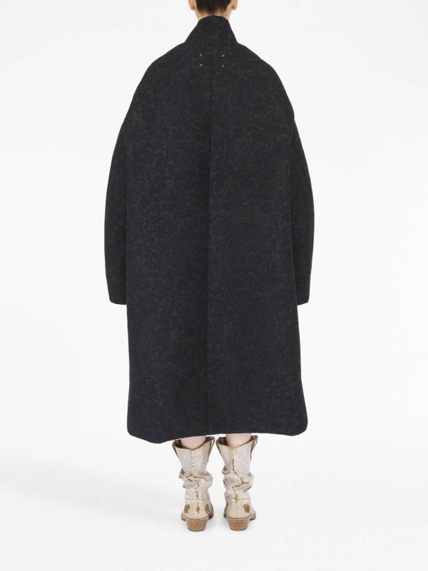 ショートコート - 黒 shop online: Maison Margiela