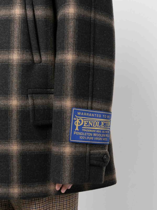 Double-breasted coat shop online: Maison Margiela