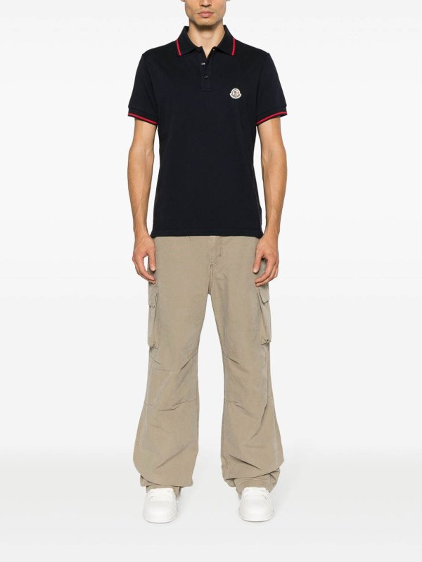 MONCLER: polo online - Polo a maniche corte