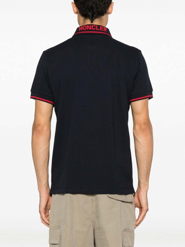 Polo a maniche corte shop online: MONCLER
