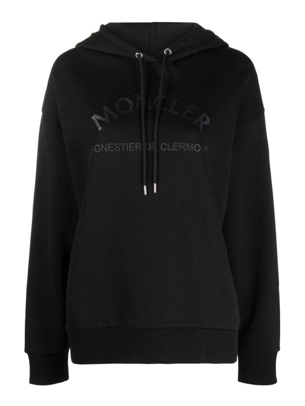 MONCLER: スウェット＆セーター - スウェットシャツ/セーター - 黒