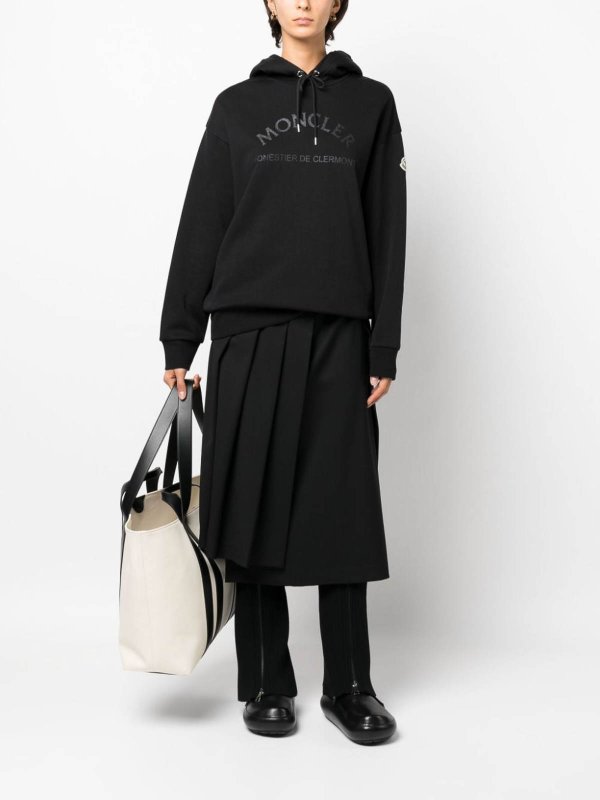 MONCLER: スウェット＆セーター online - スウェットシャツ/セーター - 黒