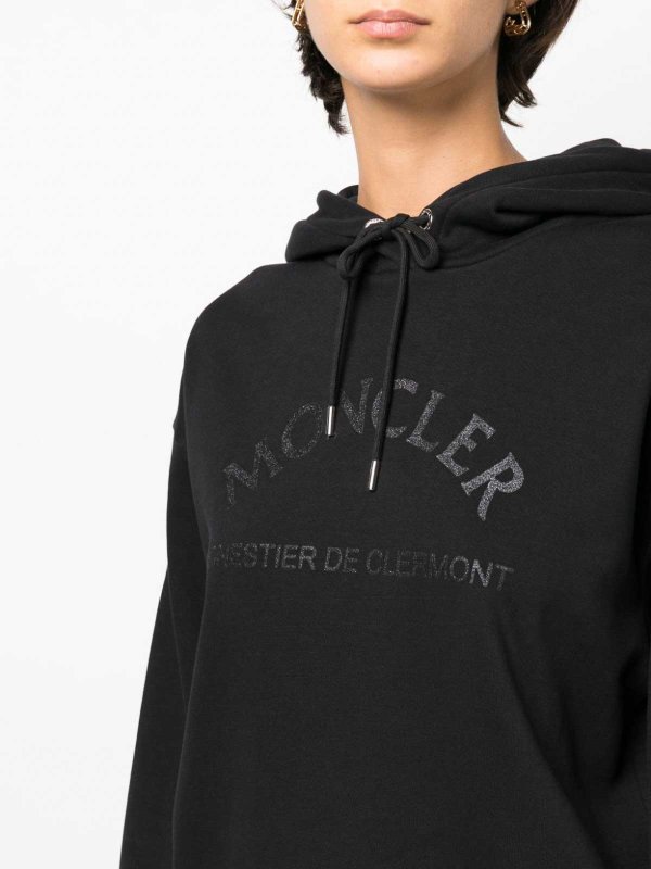 The Best Shops MONCLER: スウェット＆セーター - スウェットシャツ/セーター - 黒