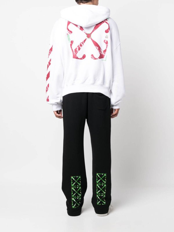 OFF-WHITE: Sudaderas y suéteres online - Sudadera - Rojo