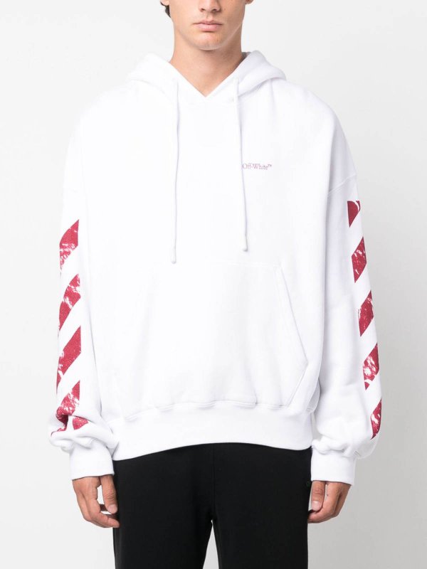 The Best Shops OFF-WHITE: Sudaderas y suéteres - Sudadera - Rojo