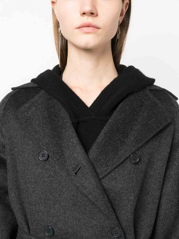 The Best Shops P.A.R.O.S.H.: Abrigos cortos - Abrigo Corto - Gris