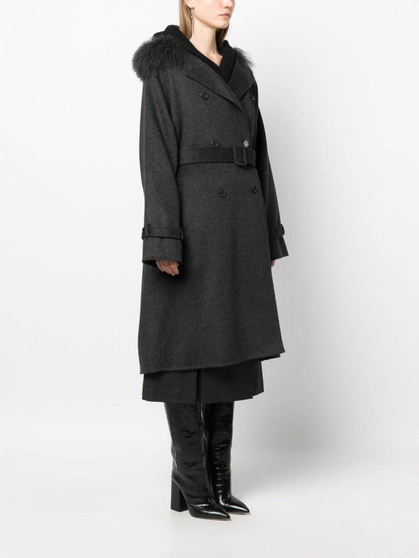 The Best Shops P.A.R.O.S.H.: Abrigo Corto - Gris