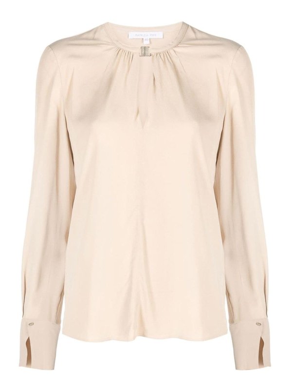 PATRIZIA PEPE: ブラウス - ブラウス - ベージュ