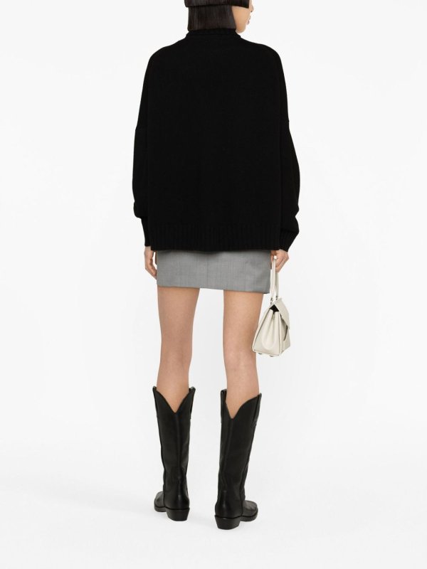 タートルネック/ポロネック - 黒 shop online: PETAR PETROV