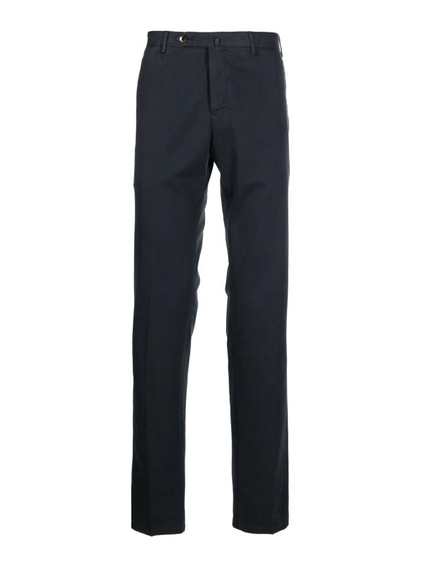 PT TORINO: casual trousers - `slim ff` pants
