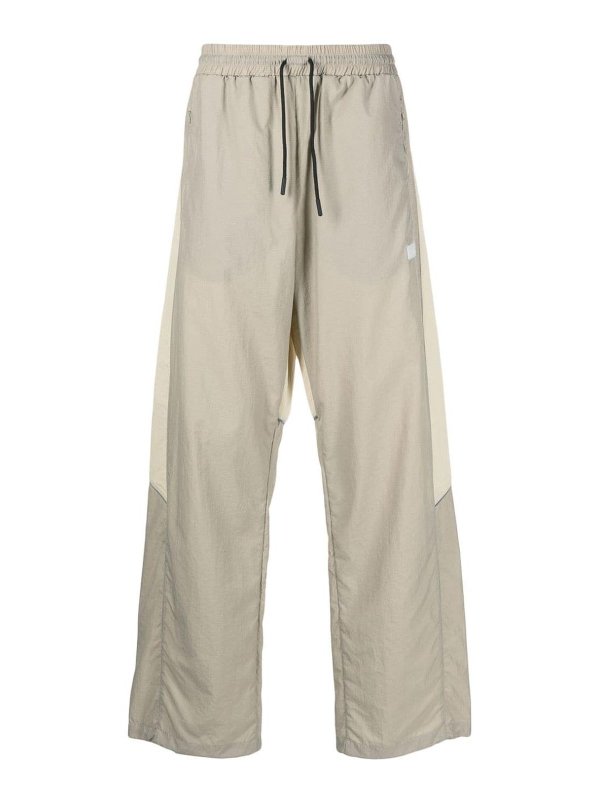 REEBOK: casual trousers - `u vector blocked` track pants